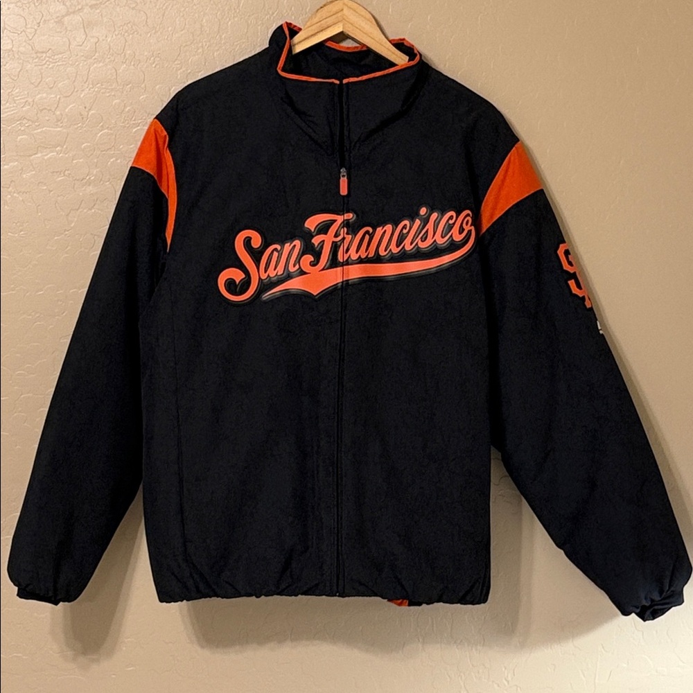 SF Giants Majestic ThermaBase Authentic Collection Jacket L